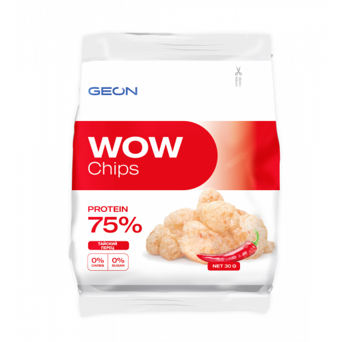 GEON WOW CHIPS 75% белка (30г)